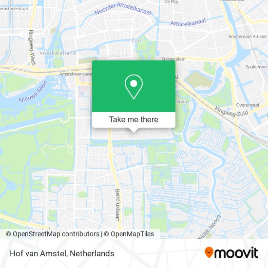 Hof van Amstel map