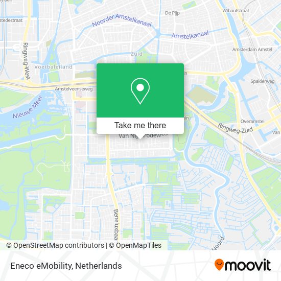 Eneco eMobility map