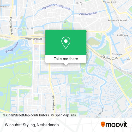 Winnubst Styling map