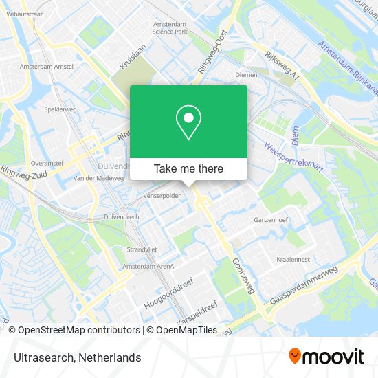 Ultrasearch map