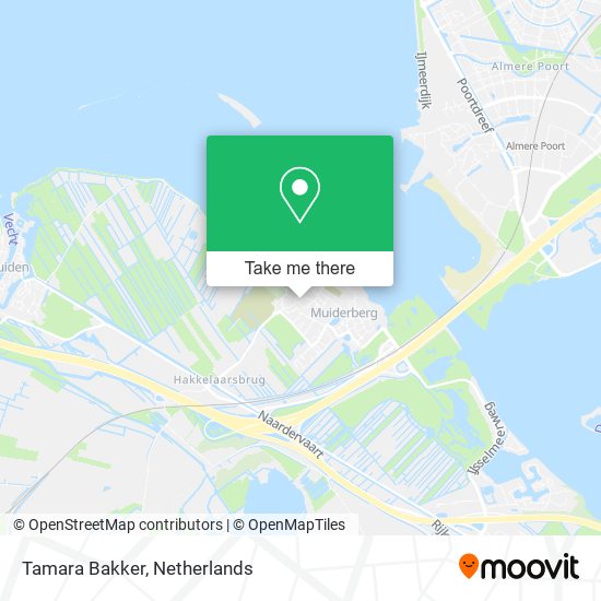 Tamara Bakker map