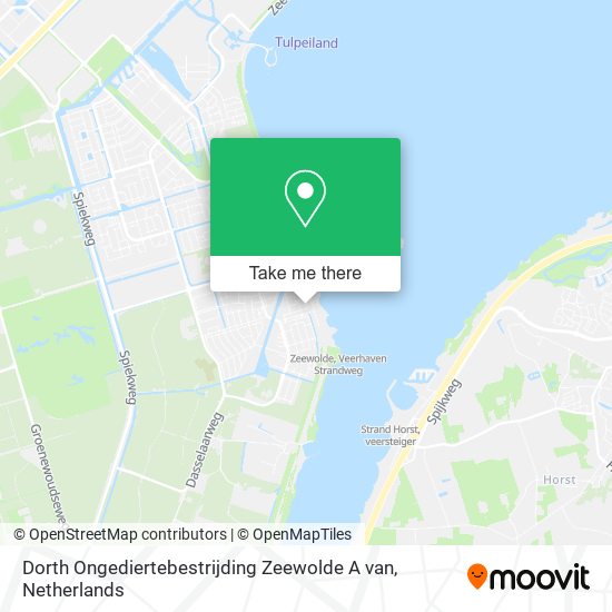 Dorth Ongediertebestrijding Zeewolde A van map