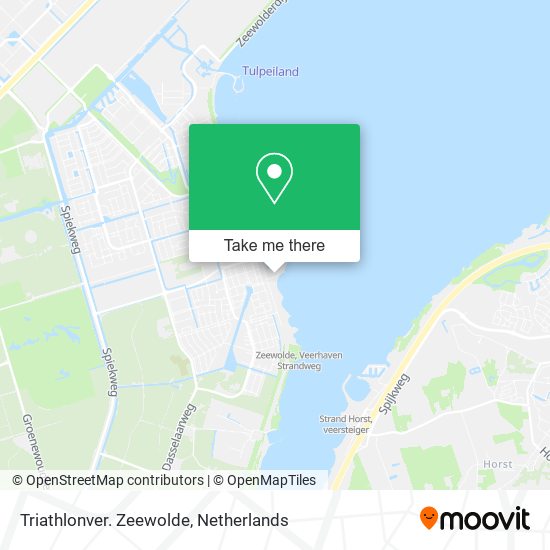 Triathlonver. Zeewolde map