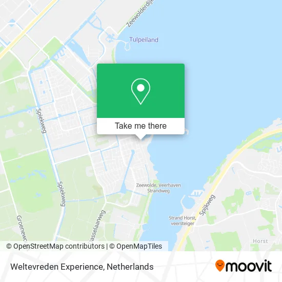 Weltevreden Experience map