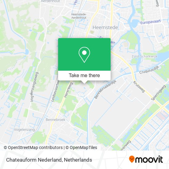 Chateauform Nederland Karte