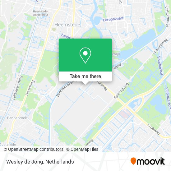 Wesley de Jong map