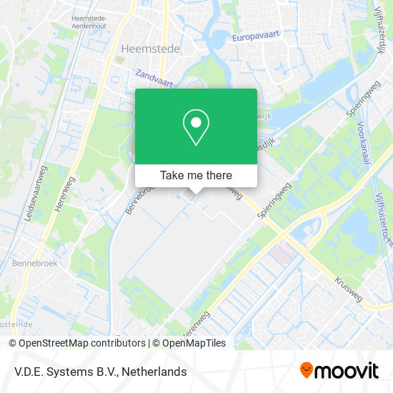 V.D.E. Systems B.V. map