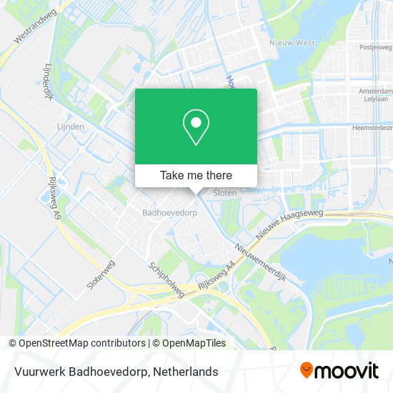 Vuurwerk Badhoevedorp map