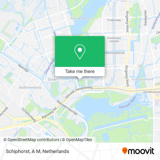 Schiphorst, A M Karte