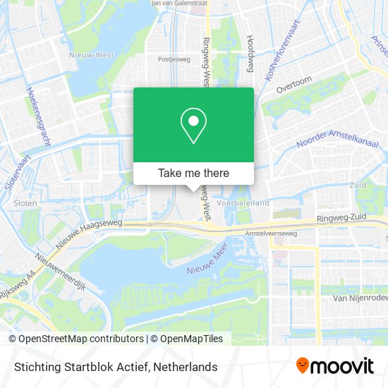 Stichting Startblok Actief Karte
