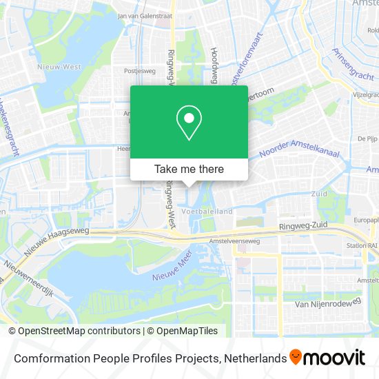 Comformation People Profiles Projects map