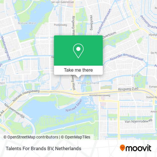 Talents For Brands BV map