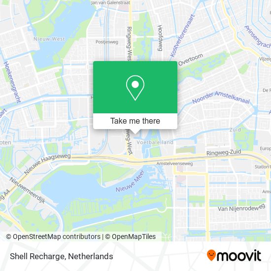 Shell Recharge map