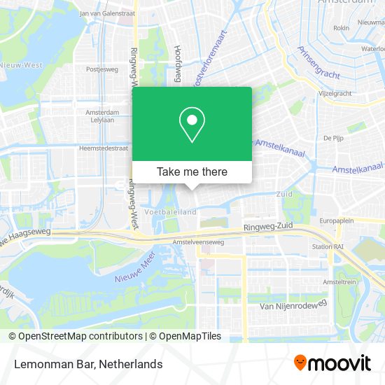 Lemonman Bar map