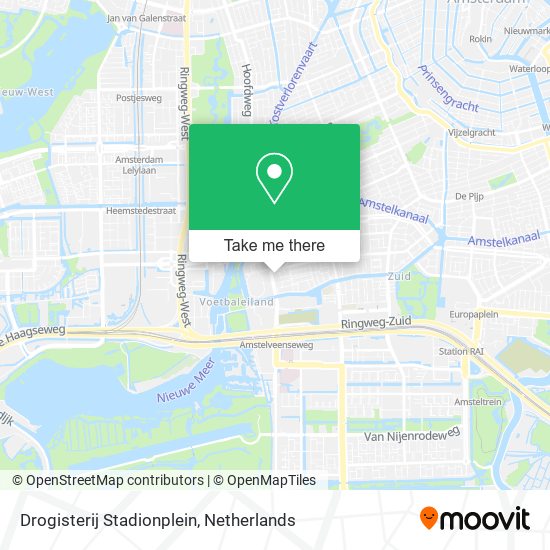 Drogisterij Stadionplein map