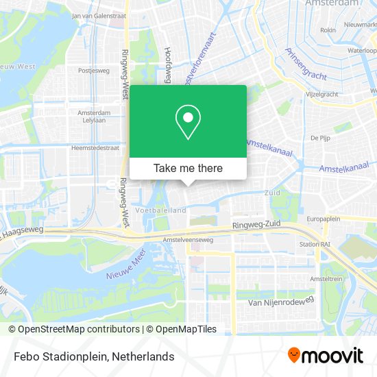 Febo Stadionplein map