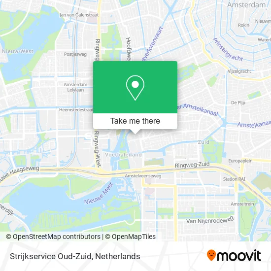 Strijkservice Oud-Zuid map