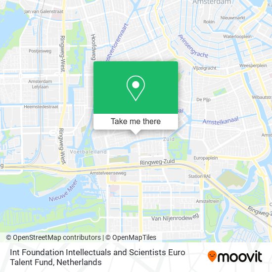 Int Foundation Intellectuals and Scientists Euro Talent Fund map