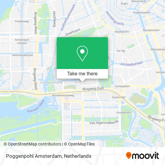 Poggenpohl Amsterdam map