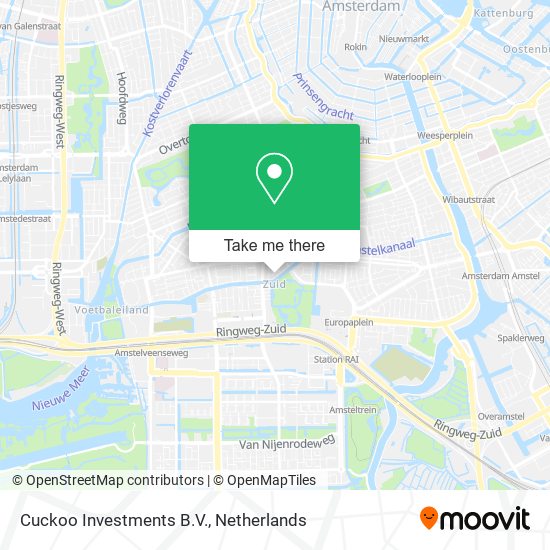 Cuckoo Investments B.V. map