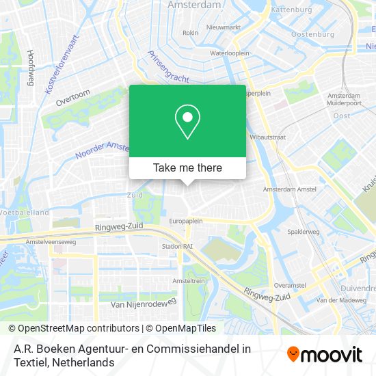 A.R. Boeken Agentuur- en Commissiehandel in Textiel map