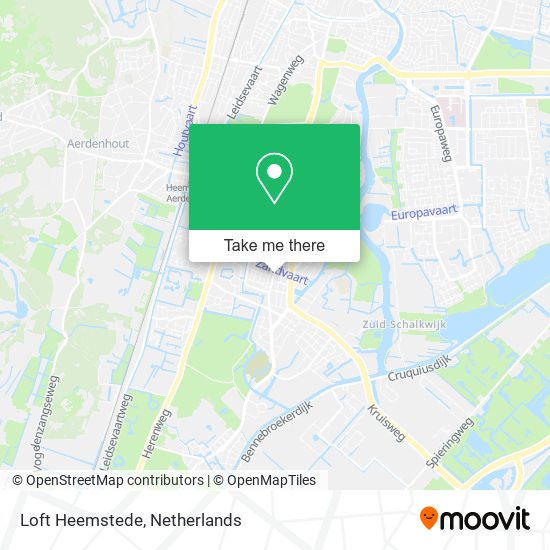 Loft Heemstede map