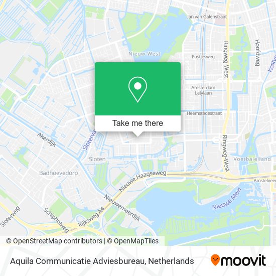 Aquila Communicatie Adviesbureau map