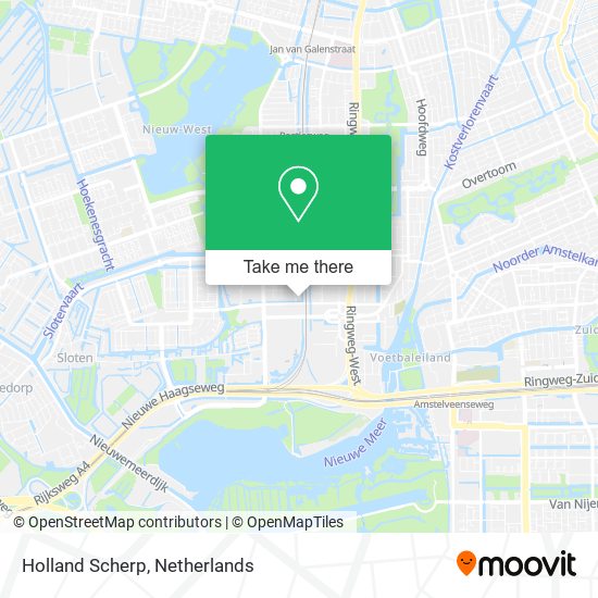 Holland Scherp map