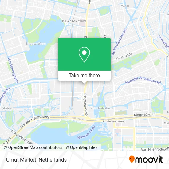 Umut Market map