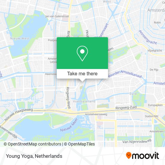 Young Yoga map