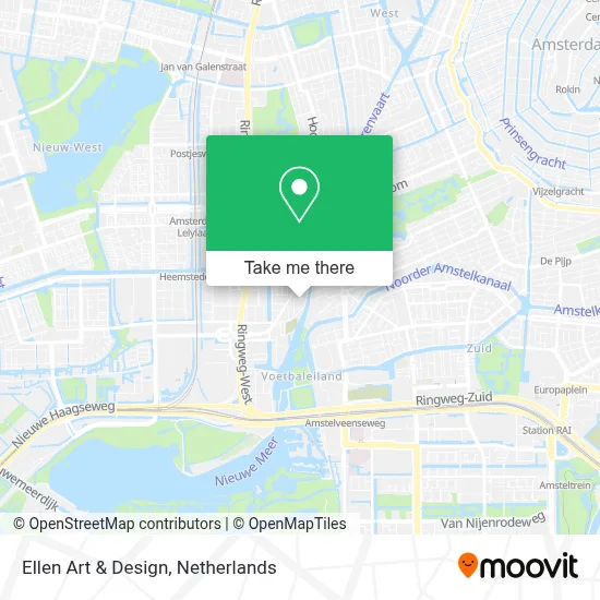 Ellen Art & Design map