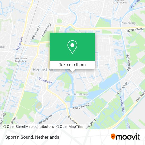 Sport'n Sound map