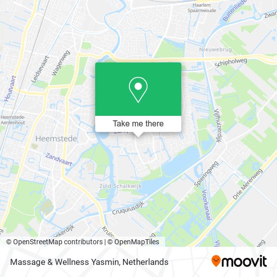 Massage & Wellness Yasmin map