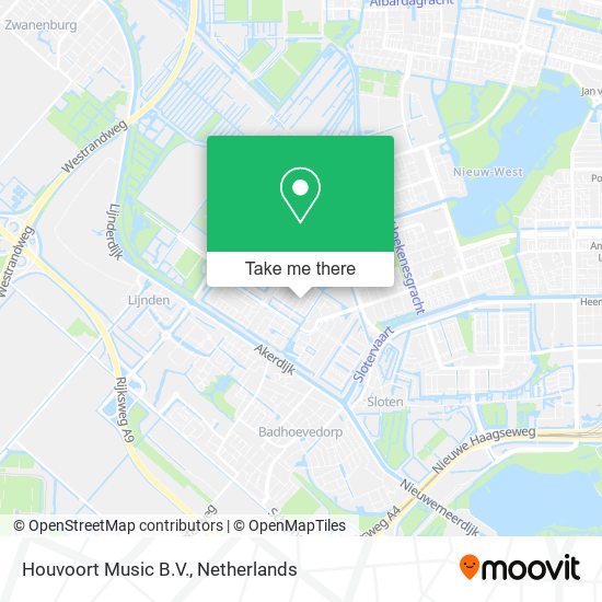 Houvoort Music B.V. map