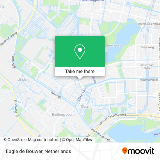 Eagle de Bouwer map