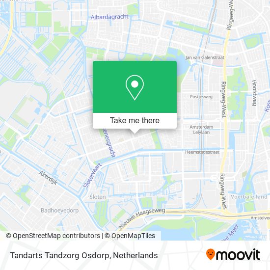 Tandarts Tandzorg Osdorp map