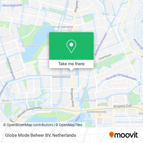 Globe Mode Beheer BV map