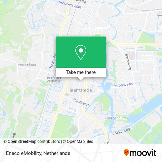 Eneco eMobility map