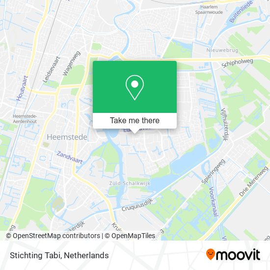 Stichting Tabi map