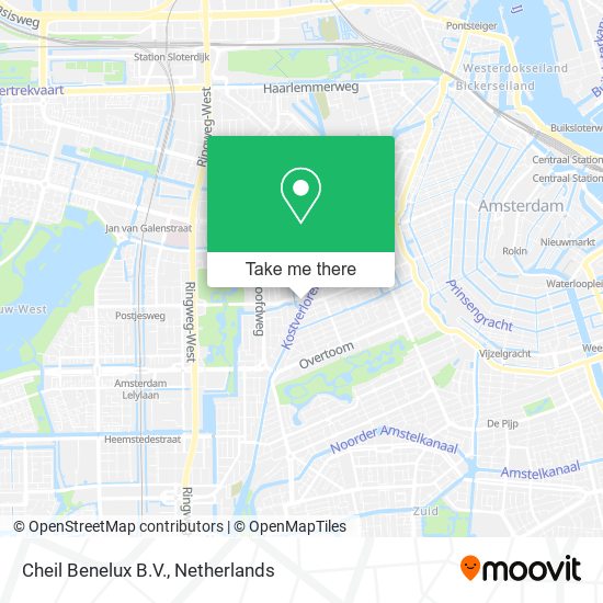 Cheil Benelux B.V. map