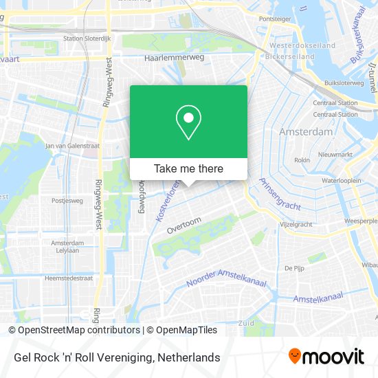 Gel Rock 'n' Roll Vereniging map