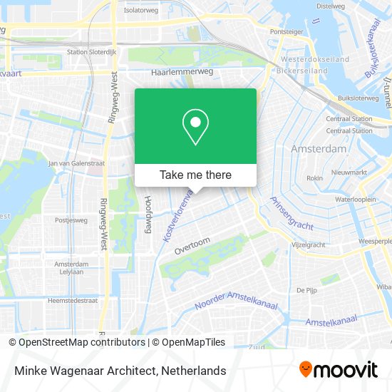 Minke Wagenaar Architect map