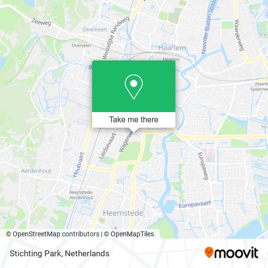 Stichting Park map