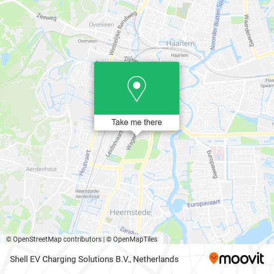 Shell EV Charging Solutions B.V. map