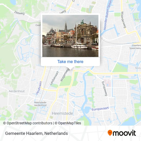 Gemeente Haarlem Karte