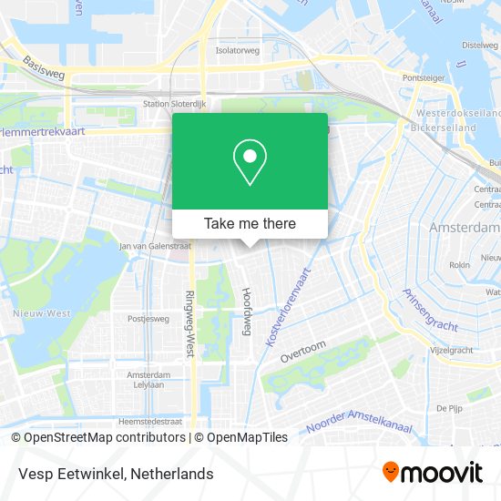 Vesp Eetwinkel map