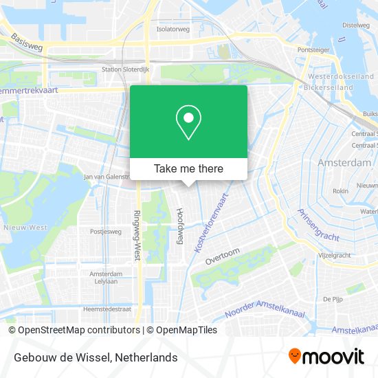Gebouw de Wissel map