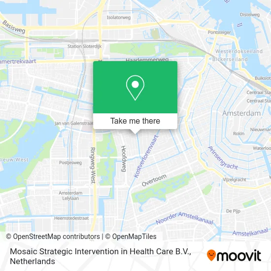 Mosaic Strategic Intervention in Health Care B.V. map