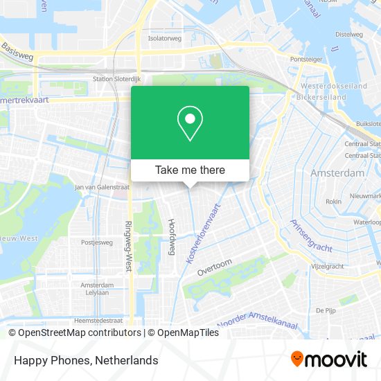 Happy Phones map