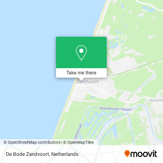 De Bode Zandvoort Karte